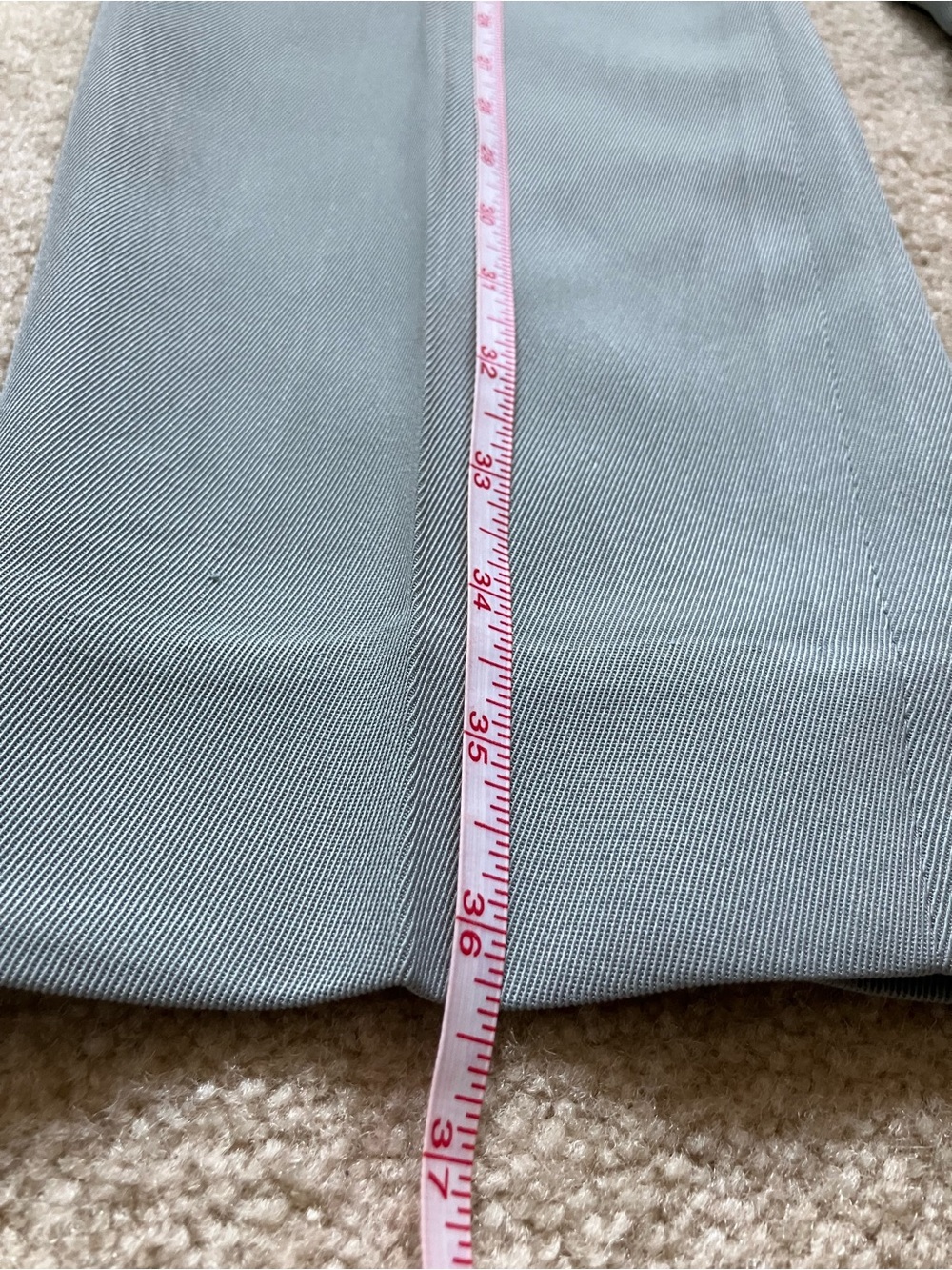 Kasper A.S. L. Petite Aquamarine Blue Pantsuit - Picture 16 of 16